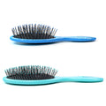 MagicSpell Pro 2 Piece Brush-Set for All Hair Types (Shiny Turquoise & Blue)