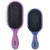 NuWay Vanity and Junior Pro 2-Piece Set. Hair Dryer Safe-Reduced Static ( Shiny Amethyst & Sapphire)