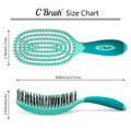 Patented Venting hair brush C Brush - Aqua