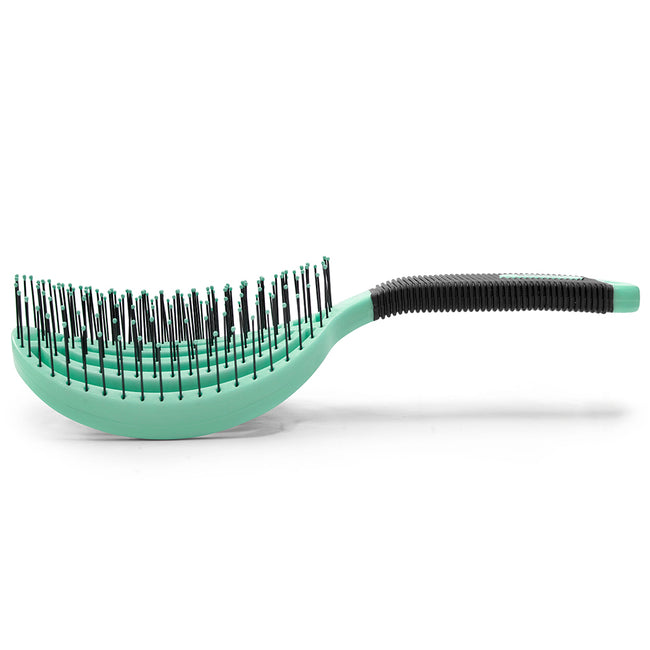 Patented Venting hair brush DoubleC - Aqua Green