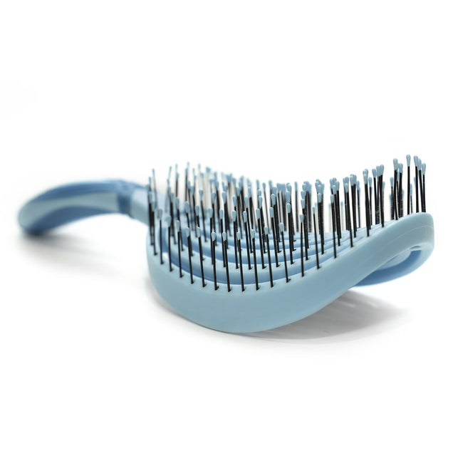 Patented Venting hair brush DoubleC PRO - Blue