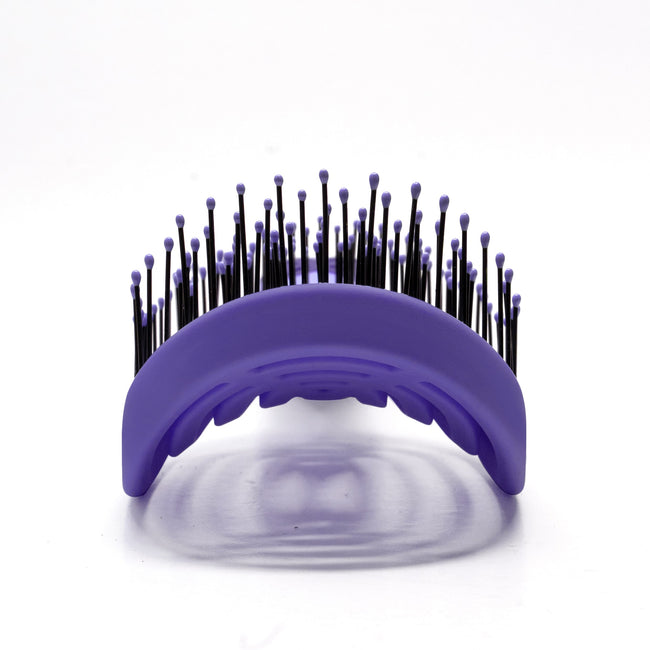 Patented Venting hair brush DoubleC PRO - Purple