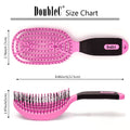 Patented Venting hair brush DoubleC - Pink