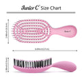 Patented Venting hair brush Junior C - Pink
